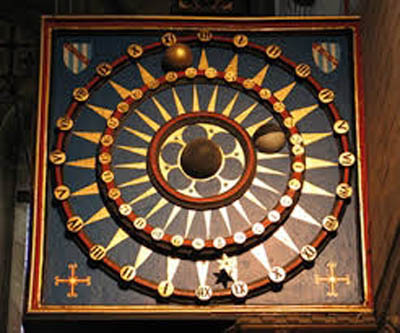 Ottery St Mary mechanical clock 